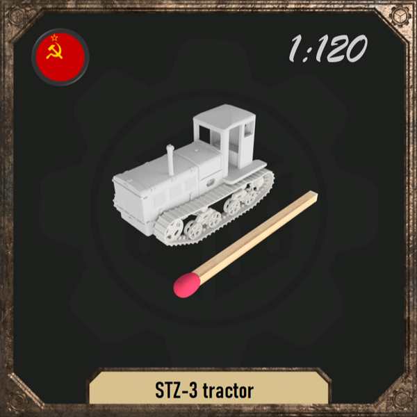 1/120 STZ-3 tractor