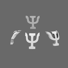 Psi-Clops Knight Shoulder Symbols - Only-Games