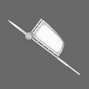 Cyber Samurai Sashimono Battle Flag NOHAND - Only-Games