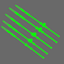 Cyber Samurai Yari Spears RIGHT - Only-Games