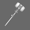 Cyber Samurai Power Warhammer LEFT - Only-Games