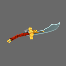 Space Mongols Guan Dao Energy Sword LEFT - Only-Games