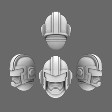Space Knights V1 Exterminator Judicator Helmet - Only-Games