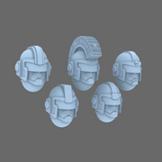 Space Knights V1 Exterminator Judicator Helmet - Only-Games