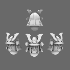 Cyber Samurai V1 Exterminator Helmet - Only-Games