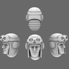Patriotic Knights V10 Bomber Squad Heads - Only-Games