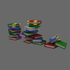 BWTF Scenics Stacked Books - Only-Games