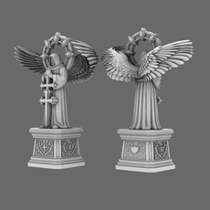 Arthurian Knights Guardian Saint Statue - Only-Games