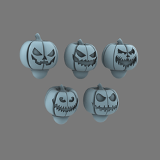 Pumpkin Lords V10K Jack-O-Lantern Helmets - Only-Games
