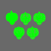 Pumpkin Lords V10K Jack-O-Lantern Helmets - Only-Games