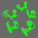 Space Orcs Robo Boyz Melee Arms LEFT - Only-Games