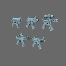 Space Knights MPX Style Pistol NOHAND - Only-Games
