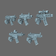 Space Knights MPX Style Pistol LEFT - Only-Games
