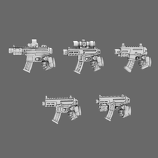 Space Knights MPX Style Pistol RIGHT - Only-Games