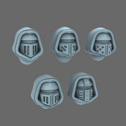 Space Knights V10 Hooded Helmet Type 251004 - Only-Games