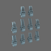 Cyber Samurai Tekko Melee Hand Weapons - Only-Games