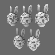 Mecha Furry V10K Bunny Mech Helmets - Only-Games