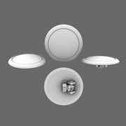 Space Knights Domed Shield Type A LEFT - Only-Games