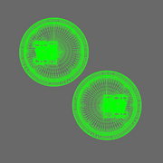 Space Knights Domed Shield Type A LEFT - Only-Games