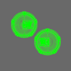 Space Knights Domed Shield Type B LEFT - Only-Games