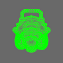 Space Knights V1 Exterminator Shoulder Pads Type B