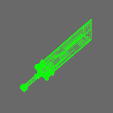 Space Knights Fantasy Cloud Sword NOHAND - Only-Games