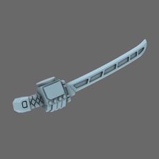 Cyber Samurai Techno Katana Type A RIGHT - Only-Games