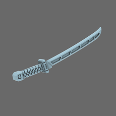 Cyber Samurai Techno Katana Type A NOHAND - Only-Games