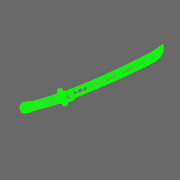 Cyber Samurai Techno Katana Type A NOHAND - Only-Games