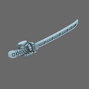 Cyber Samurai Techno Katana Type A LEFT - Only-Games