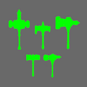 Pumpkin Lords Tombstone Mega Hammers NOHAND - Only-Games
