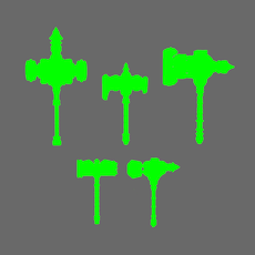 Pumpkin Lords Tombstone Mega Hammers NOHAND - Only-Games
