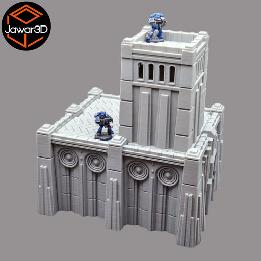 Sylas Building #1 - 28mm Wargaming Scatter Terrain Scenery Tabletop Miniature - Only-Games