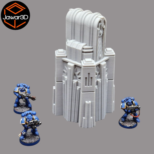 Sylas Tower #1 - 28mm Wargaming Scatter Terrain Scenery Tabletop Miniature - Only-Games
