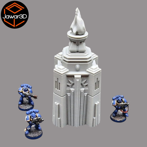 Sylas Tower #2 - 28mm Wargaming Scatter Terrain Scenery Tabletop Miniature - Only-Games