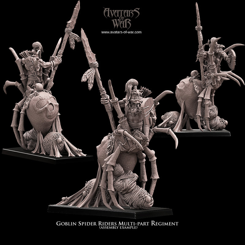 Goblin Spider riders multi-part regiment