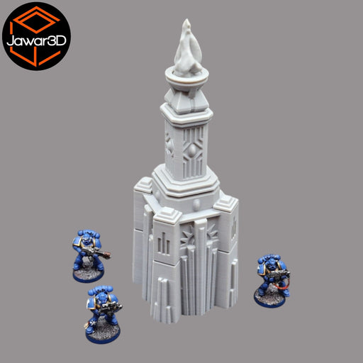 Sylas Tower #3 - 28mm Wargaming Scatter Terrain Scenery Tabletop Miniature - Only-Games