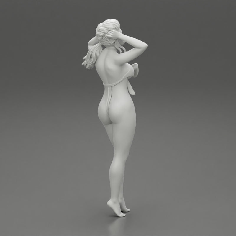 Sexy girl posing in sexy one piece - Only-Games