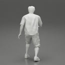 Man bent over while walking - Only-Games