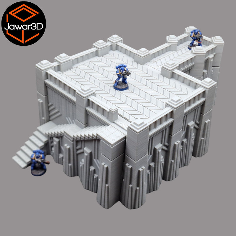 Sylas Balcony - 28mm Wargaming Scatter Terrain Scenery Tabletop Miniature - Only-Games