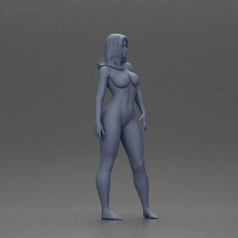Naked attractive girl posing - Only-Games