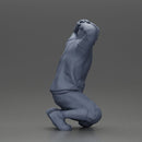 Gangster in hoodie putting his hands behind head - Only-Games