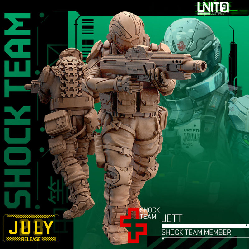 Cyberpunk - Shock Team members - Only-Games