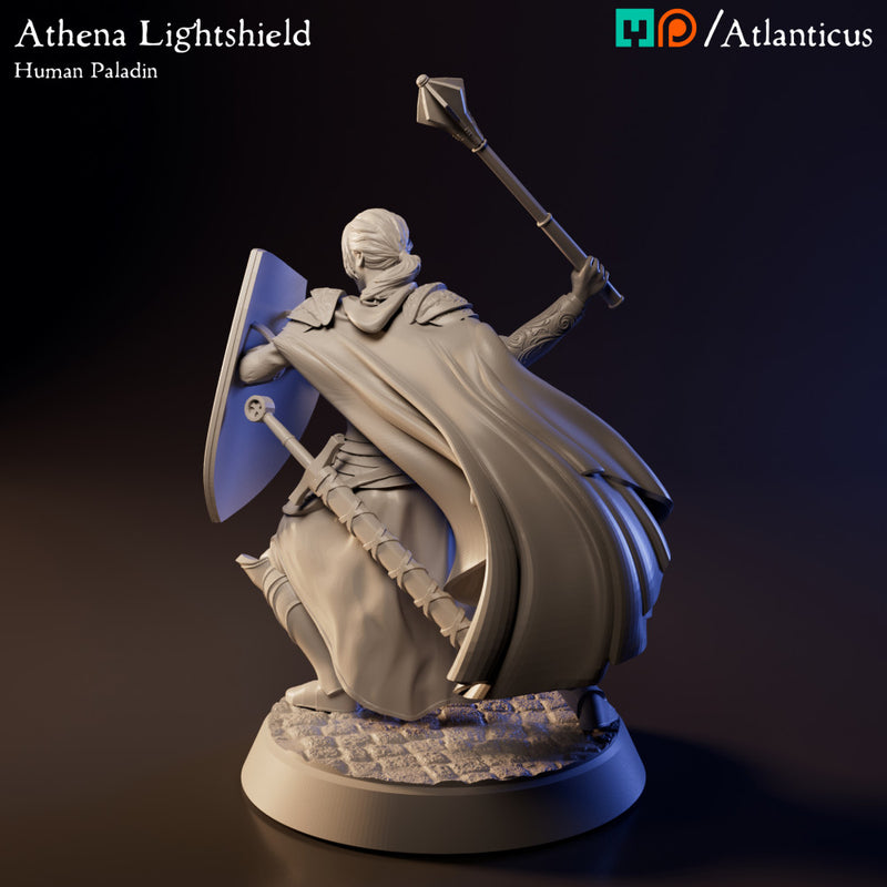 Athena Lightshield - Mace - Only-Games