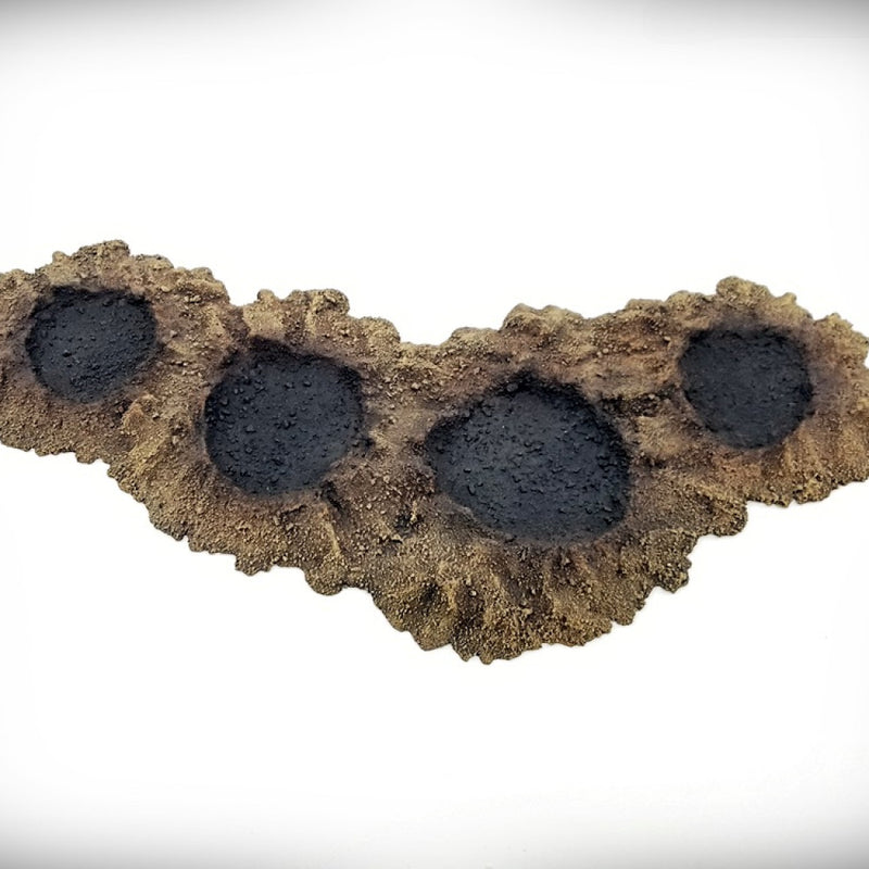 Quad Crater B: Blast Craters Terrain Set - Only-Games