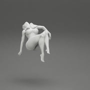 sad man pulls drowning girl from the ocean (woman) - Only-Games
