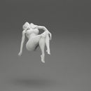 sad man pulls drowning girl from the ocean (woman) - Only-Games