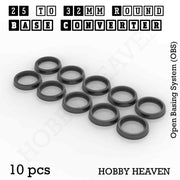 Round Bases Size Converters Round to Round 3d Print Full Range - Only-Games