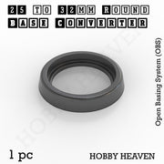Round Bases Size Converters Round to Round 3d Print Full Range - Only-Games