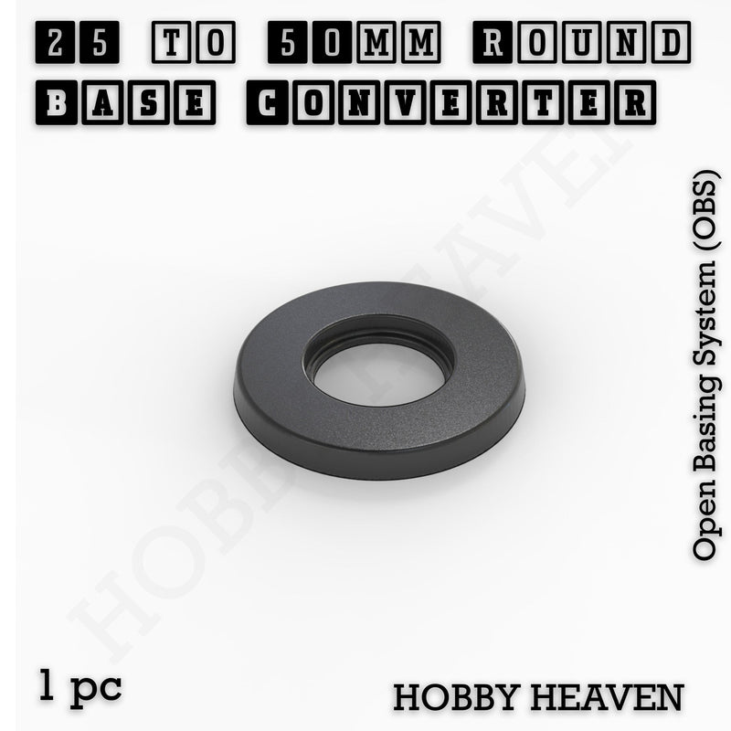 Round Bases Size Converters Round to Round 3d Print Full Range - Only-Games